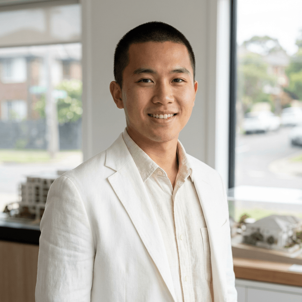 Marcus Chen, corporate event client in his mid 40s